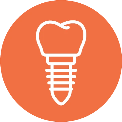 Dental implant icon