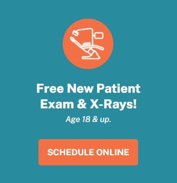 Free New Patient Exam and X-Rays — Age 18 and up